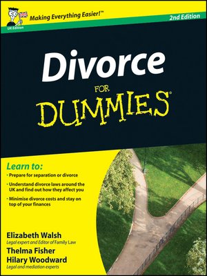 cover image of Divorce For Dummies, UK Edition